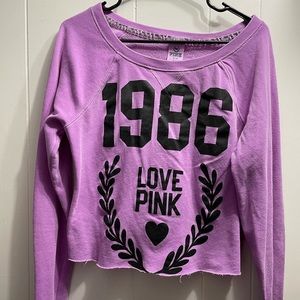 Long sleeve PINK shirt